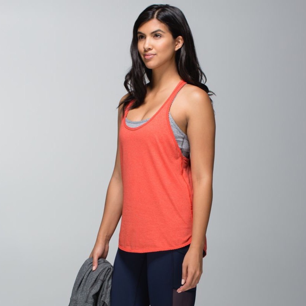 Lululemon 105F singlet tank, size 6.